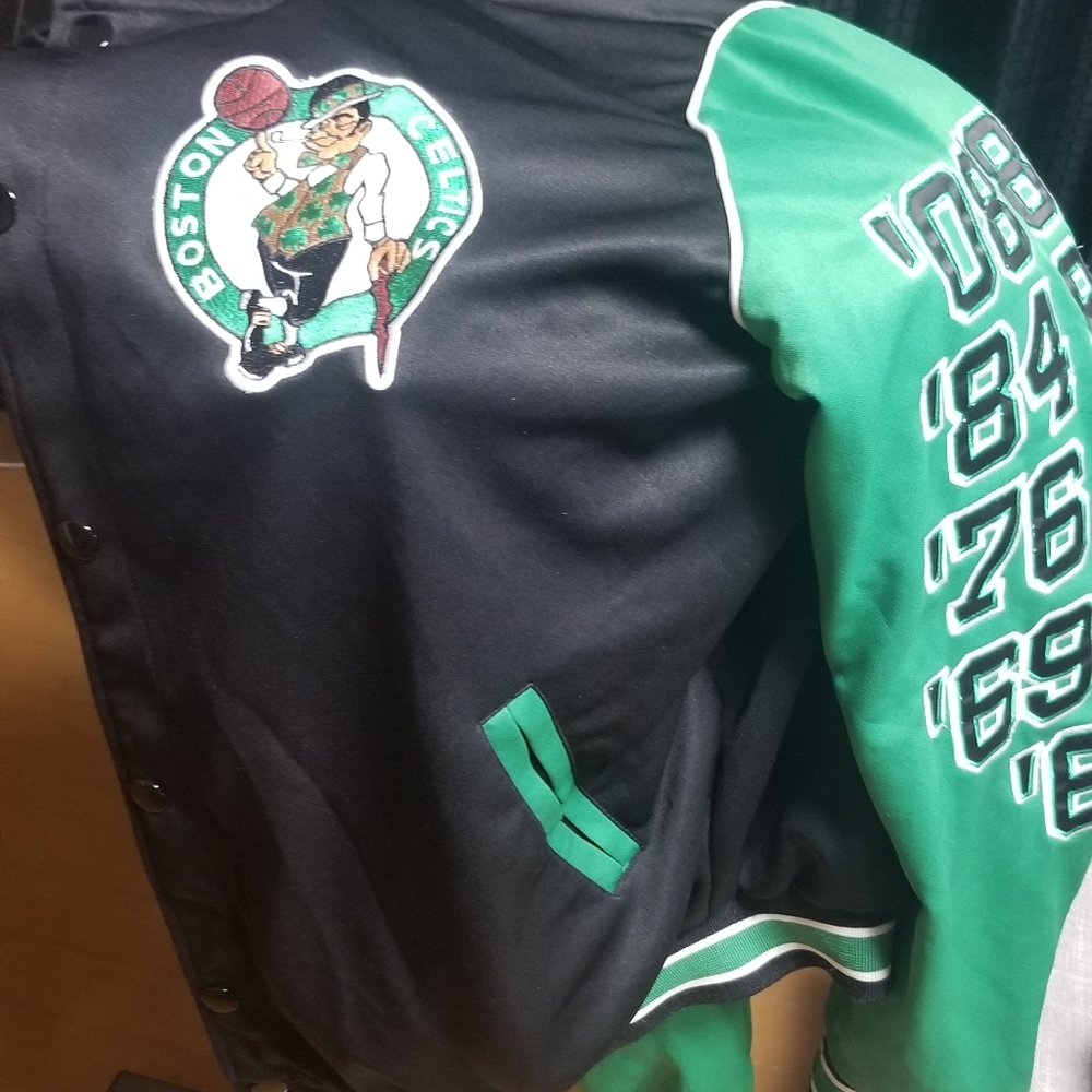 Vintage Celtics Finals jacket.